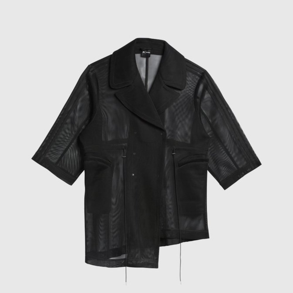 Adidas x Ivy Park 2.2 Black Mesh Jacket